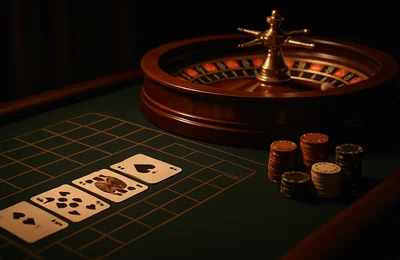 Bàn casino trực tuyến với người chia bài thật